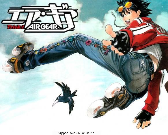 Air gear! - Another of my fav anime. Eventhougth its a sport - Pics from Anime/Manga