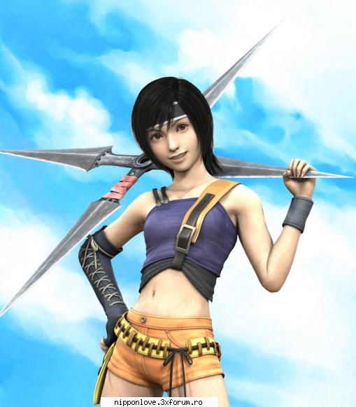 Final Fantasy - Yuffie cu costumatie noua, I liked her clothes in - Pics from Games