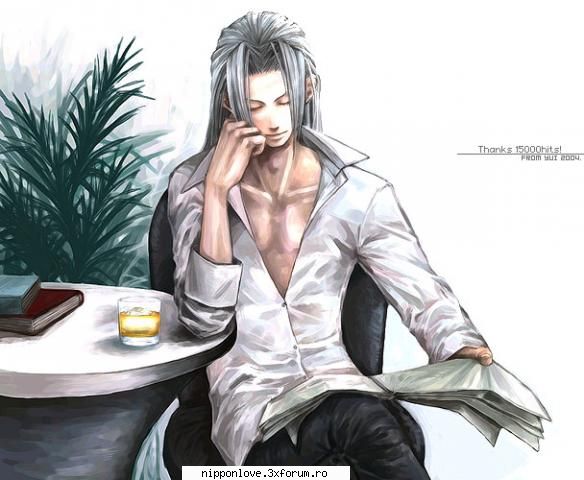 Final Fantasy - say hello to smexy sepiroth! xD the main bad guy - Pics from Games