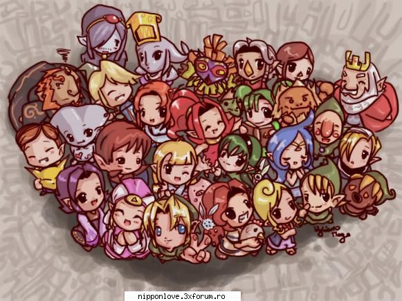legend of zelda - all your little zelda charas :3 - Pics from Games